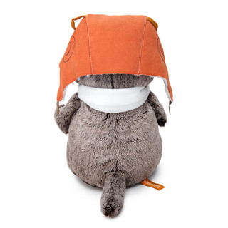 Басик в шлеме и шарфе, 25 см 3