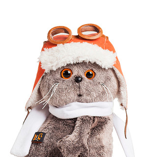 Басик в шлеме и шарфе, 25 см 5