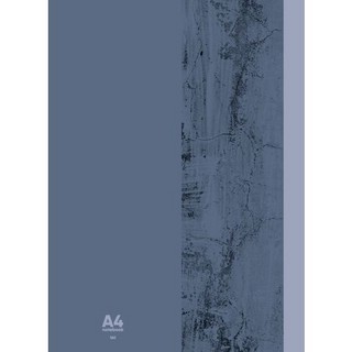 Бизнес-блокнот А4 в твердом переплете, 160 л, клетка, 