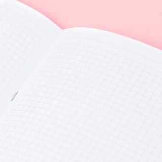 Тетрадь в розовую клетку А4 'Живи' 5