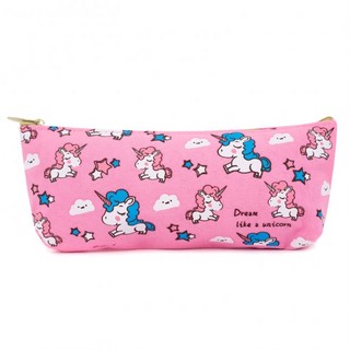 Kawaii Factory Пенал "Единороги в облаках" (розовый)