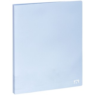 Папка с зажимом "Dew" А4, 17 мм, 500 мкм, vanila sky (голубой)
