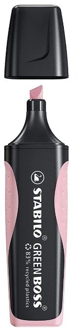 Текстовыделитель 'Green Boss Pastel' розовый