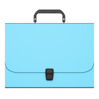 Портфель пластиковый ErichKrauseR Matt Pastel, FC, голубой 3