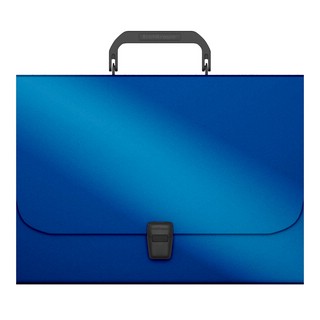 Портфель пластиковый Matt Ice Metallic, FC, синий 3