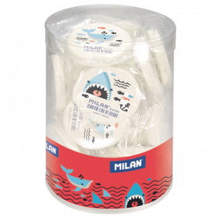 Ластик каучуковый 'Акула' Milan, цвет в асс. Цена за 1 шт. 3