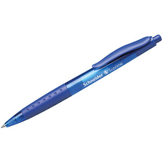 Ручка шариковая авт.'Suprimo' синяя, 1.0 мм, грип, цвет прозрачный синий