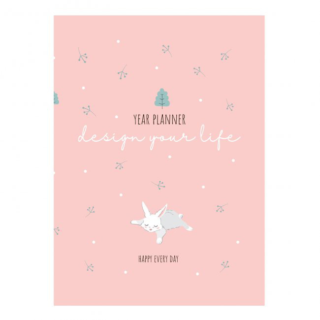 Ежедневник 'Design your life' Зайка, артикул KW046-000160