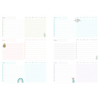 Ежедневник 'Be happy every day' Котики, артикул KW046-000164 5