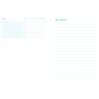 Ежедневник 'Космос' Розово-голубой, артикул KW046-000174 9