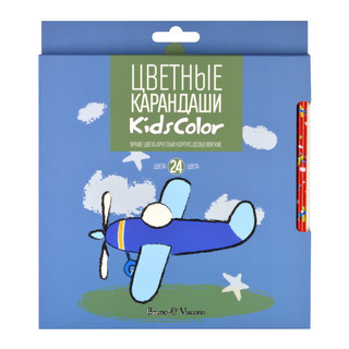 Карандаши цветные 'Kids color', 24 цвета 2