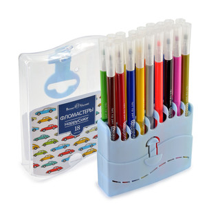 Фломастеры 'Happycolor', 18 цветов 2