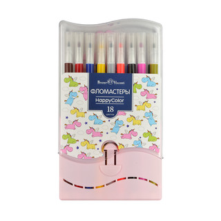 Фломастеры 'Happycolor', 18 цветов 3