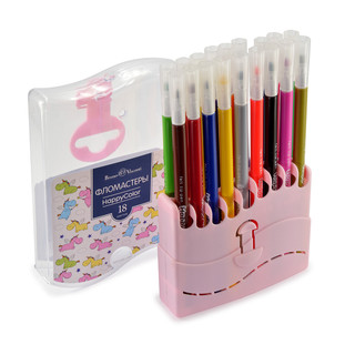Фломастеры 'Happycolor', 18 цветов 4