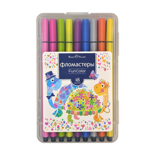 Фломастеры 'Fun Color', 18 цветов 4