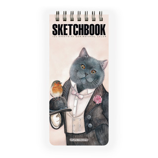 Скетчбук, 105х220 мм, 120 листов 5