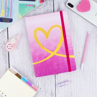 Блокнот А5 'Love' розовый, 96 л, в линейку, Kawaii Factory 7