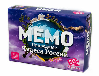 Обучающая игра Мемо Природные чудеса России