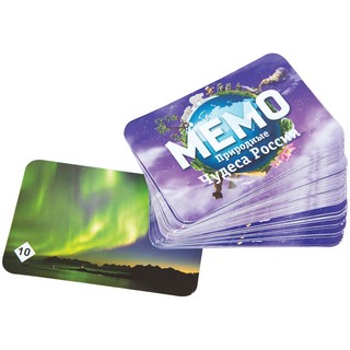 Обучающая игра Мемо Природные чудеса России 3