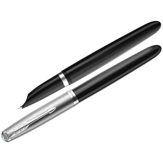 Ручка перьевая Parker '51 Black CT', черная, 0,8мм, подарочная упаковка