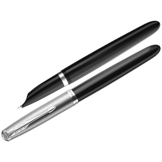 Ручка перьевая Parker '51 Black CT', черная, 0,8мм, подарочна...