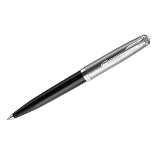 Ручка шариковая Parker '51 Black CT', черная, 1,0мм, поворот....