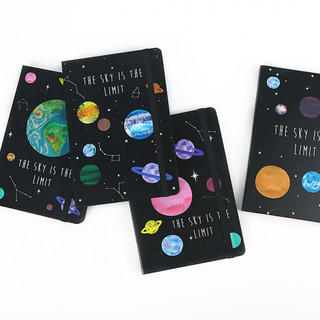 Блокнот А6 'Планеты' надпись по центру, артикул KW043-000961 9