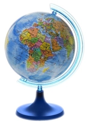 Глобус политический, d 11 см, на круглой подставке, Globen