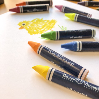 Мелки пастельные на масляной основе, 24 цвета Bruno Visconti 2