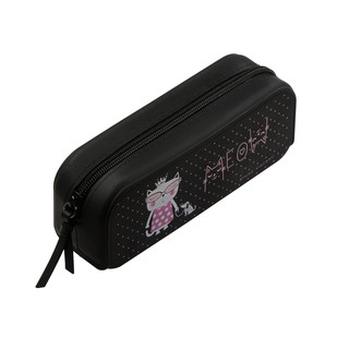 Пенал силикон Кошечка на прогулке GINZA CATS BrunoVisconti 14-055/10 3