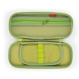 Пенал на молнии 'Лисенок', цвет зеленый 3