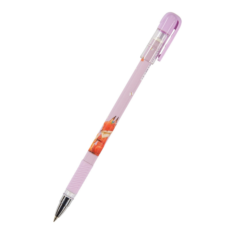 Ручка шариковая 'Мама-лисичка' 0.5 мм, синяя