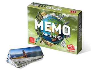 Нескучные игры Обучающая игра Мемо Весь мир 2