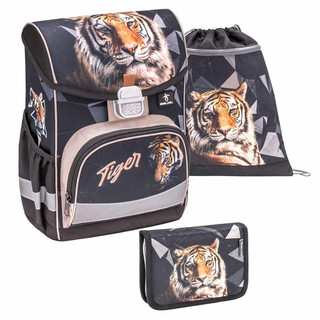 Ранец Tiger с наполнением, CLICK Set, 405-45/907, 3 предмета 1