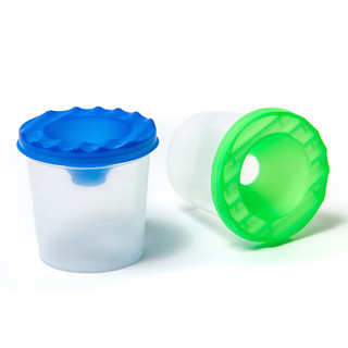 Стакан-непроливайка 230 мл полупрозрачный, с крышкой, ассорти...