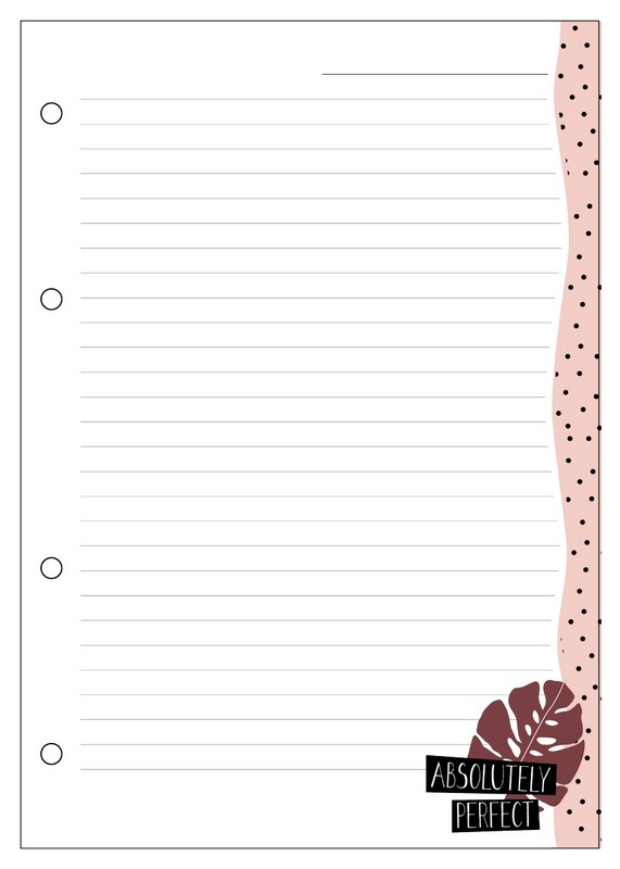 Сменный блок 'Abstract' 50 л, линейка, 140х200 мм, Be Smart (N2704)