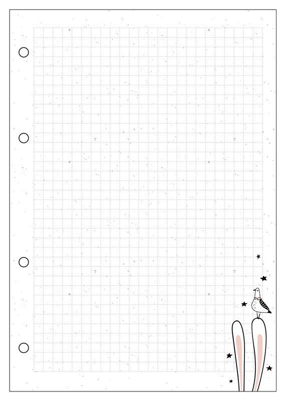 Сменный блок 'Bunny' 50 л, клетка, 140х200 мм, Be Smart (N2706)
