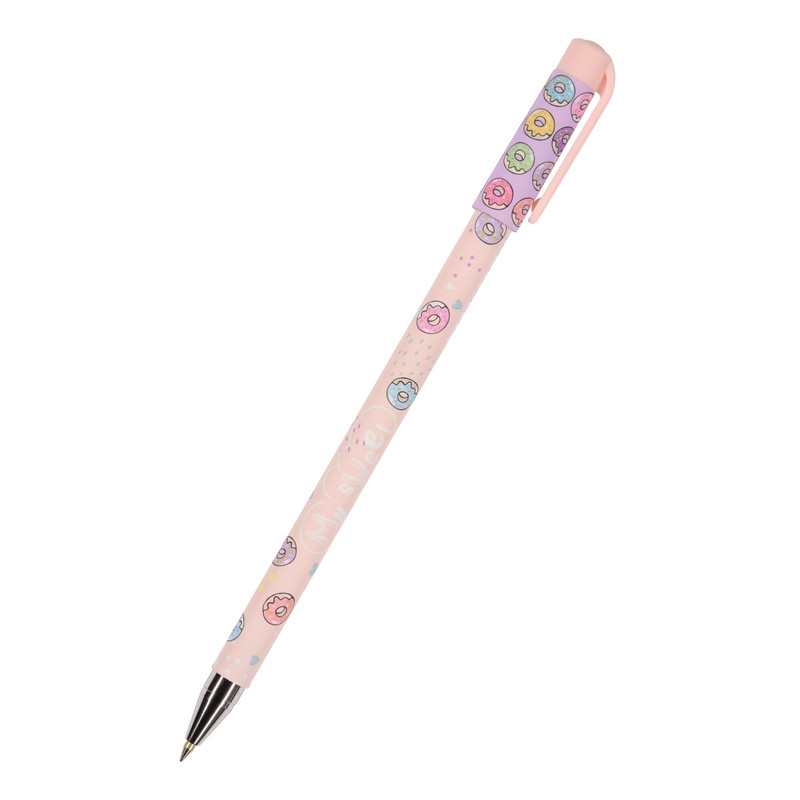 Ручка шариковая 'Пончики' 0.5 мм, синяя, Bruno Visconti