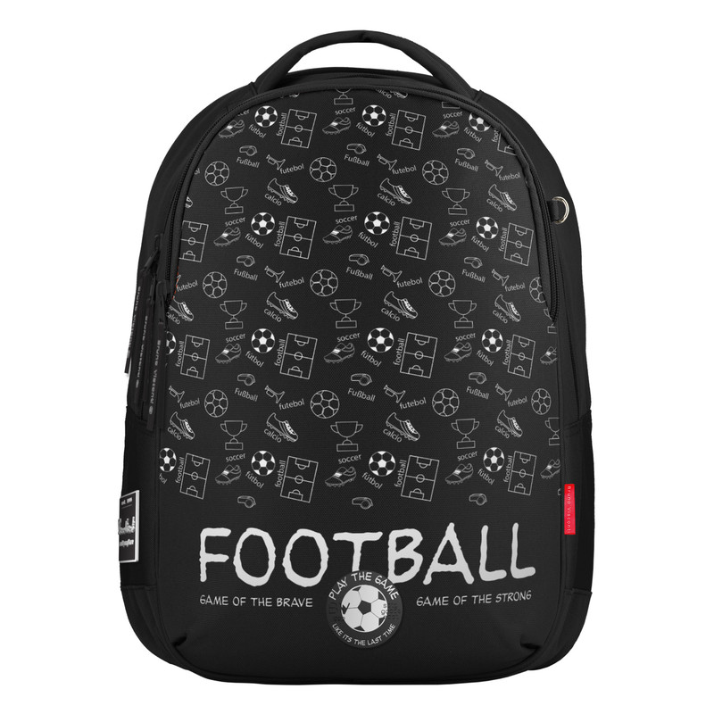 Рюкзак 'Футбол' эргономичный (Sport Pattern Football), классический, легкий
