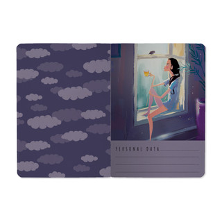 Тетрадь 'Follow your dreams', 32 л, А6, клетка 2