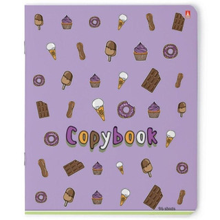 Тетрадь 'Сладости', А5, 96 листов, клетка, в ассортименте. Цена за 1 шт. 4