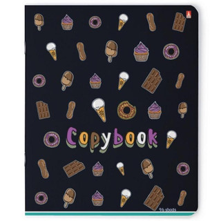 Тетрадь 'Сладости', А5, 96 листов, клетка, в ассортименте. Цена за 1 шт. 6