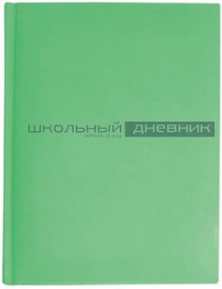 Дневник школьный 'Velvet' 48 листов, мятный 1