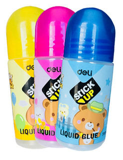 Клей жидкий детский 'Deli', цвет: в ассортименте, 35 мл, арт. E7301A
