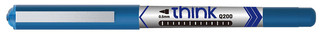Ручка-роллер DELI Think EQ20030, 0.5 мм, стреловидный наконечник, синий