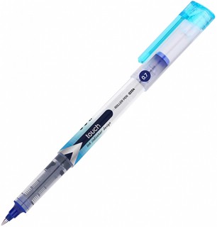 Ручка-роллер DELI TOUCH EQ20430, 0.7 мм, стреловидный наконечник, синий
