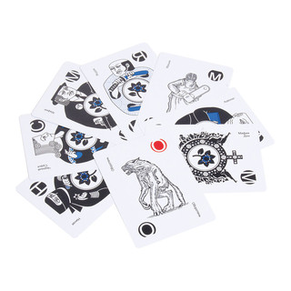 Настольная игра Мафия пластиковая карта 6