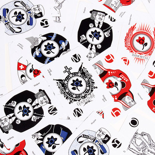 Настольная игра Мафия пластиковая карта 7