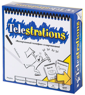 Настольная игра Испорченный телефон (8 блокнотов) 1
