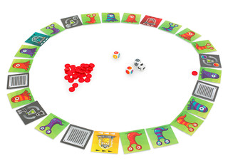 Настольная игра Паника в лаборатории (Panic Lab) 4